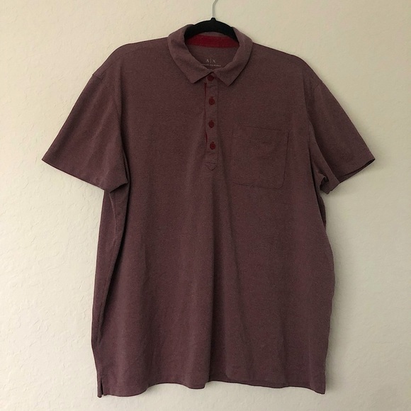 A|X‎ ARMANI EXCHANGE Polo Shirt Men’s Size XXL​ - Picture 1 of 7